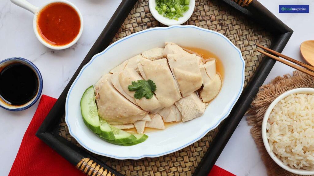 hainanese chicken rice