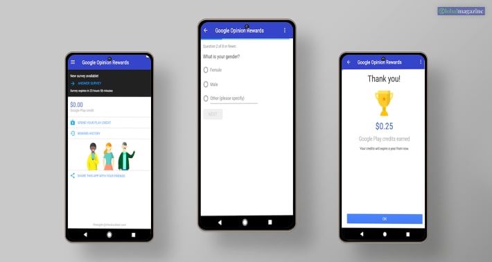 Major Features Of Google Opinion Rewards