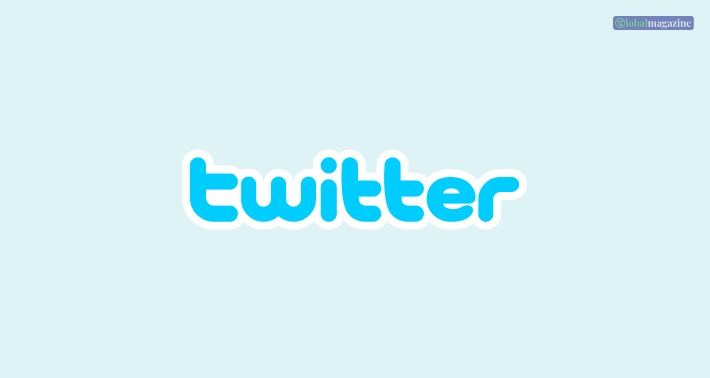 Blue twitter logo