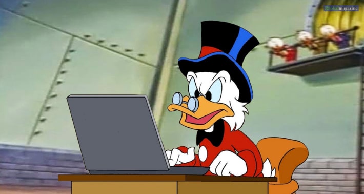 Scrooge McDuck: Disney's Rich And Redeemed Duck