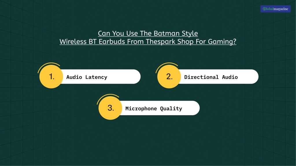 Can You Use The Batman Style Wireless BT Earbuds From Thespark Shop For Gaming_